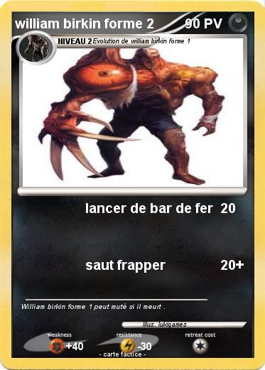 Pokemon william birkin forme 2