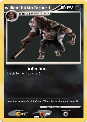 Pokemon william birkin forme 1