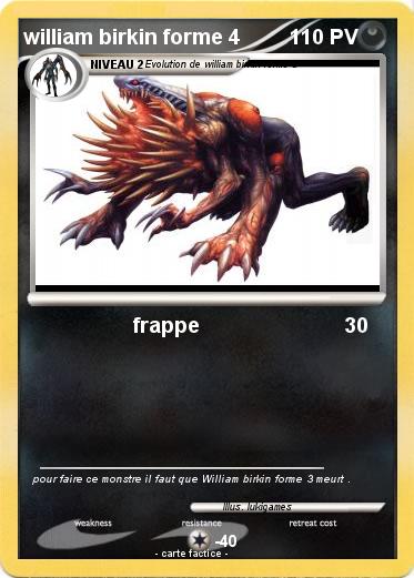 Pokemon william birkin forme 4