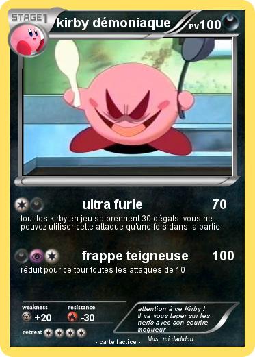 Pokemon kirby démoniaque