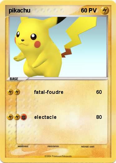 Pokemon pikachu
