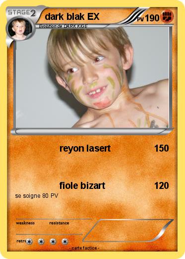 Pokemon dark blak EX
