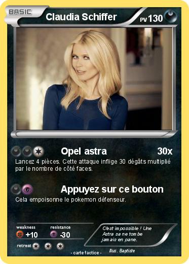 Pokemon Claudia Schiffer