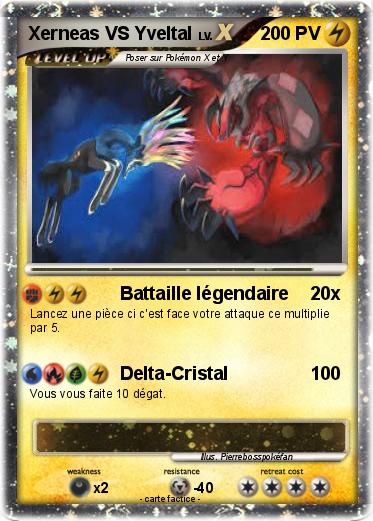 Pokemon Xerneas VS Yveltal