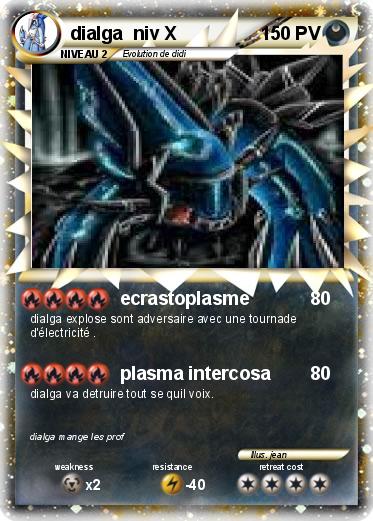 Pokemon dialga  niv X