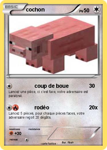 Pokemon cochon