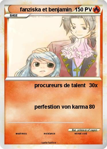 Pokemon fanziska et benjamin