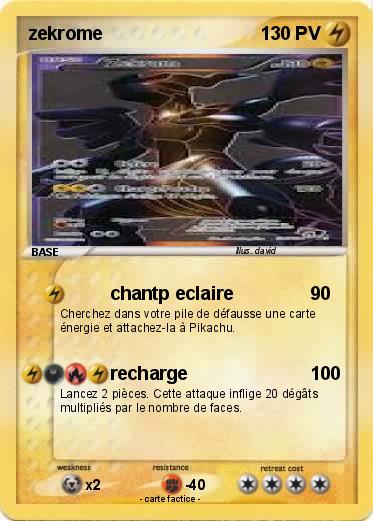 Pokemon zekrome