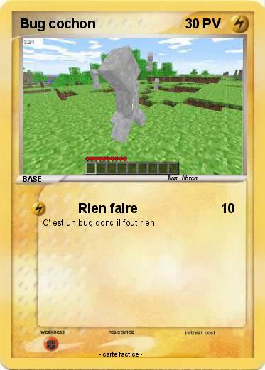 Pokemon Bug cochon