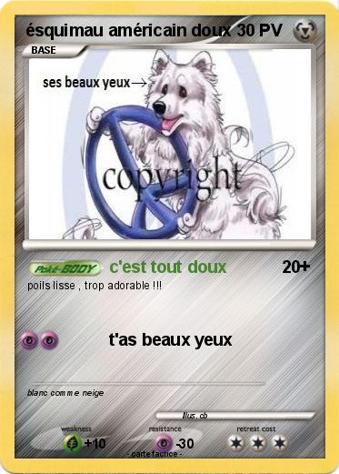 Pokemon ésquimau américain doux