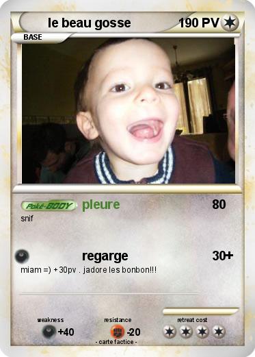 Pokemon le beau gosse