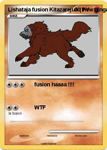 Pokemon Lishataja fusion Kitazarejuo ( new ginga )
