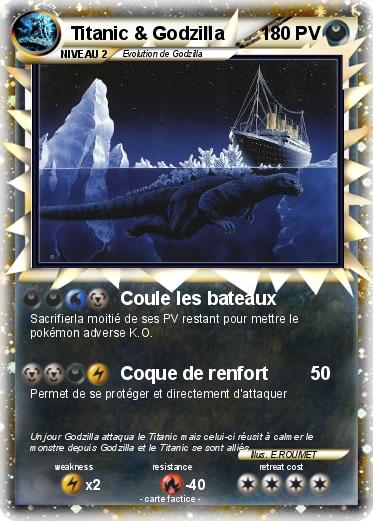 Pokemon Titanic & Godzilla
