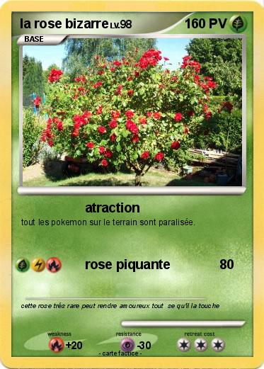 Pokemon la rose bizarre