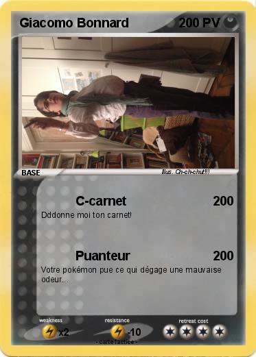 Pokemon Giacomo Bonnard