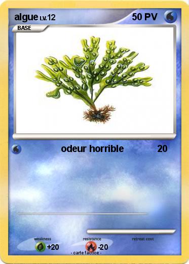 Pokemon algue
