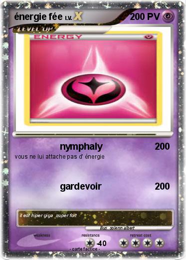 Pokemon énergie fée