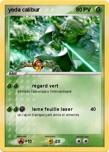 Pokemon yoda calibur