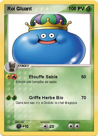 Pokemon Roi Gluant