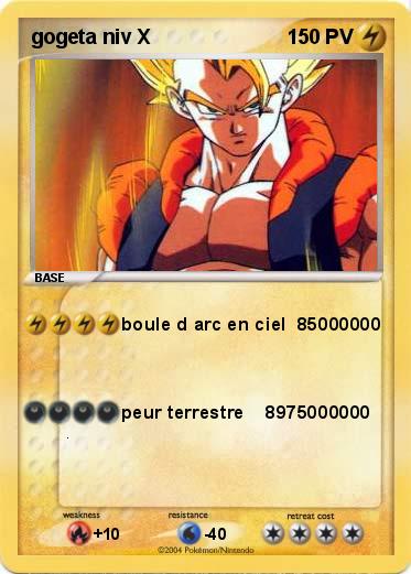 Pokemon gogeta niv X