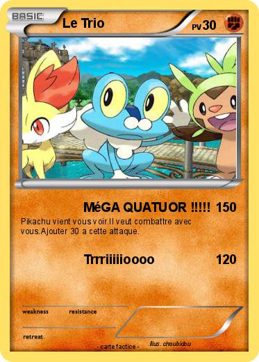 Pokemon Le Trio