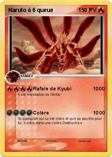 Pokemon Naruto à 6 queue