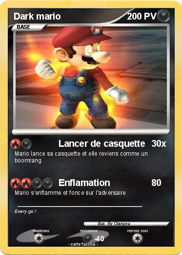 Pokemon Dark mario