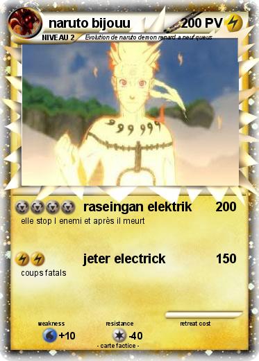 Pokemon naruto bijouu