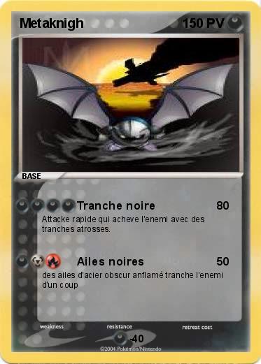 Pokemon Metaknigh