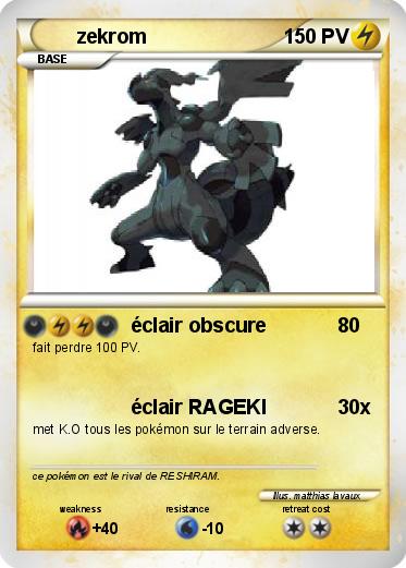 Pokemon zekrom
