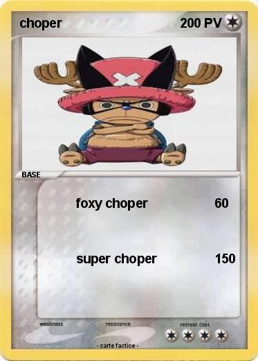 Pokemon choper
