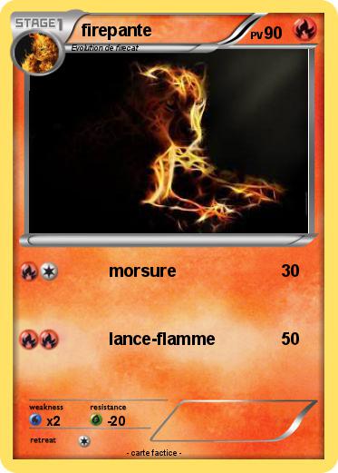 Pokemon firepante