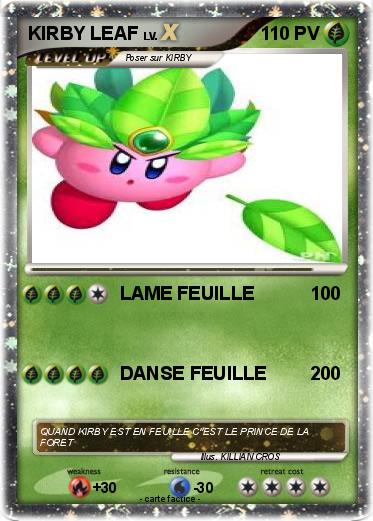 Pokemon KIRBY LEAF