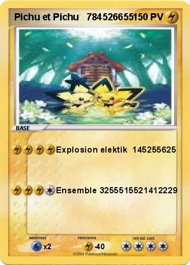 Pokemon Pichu et Pichu   784526655