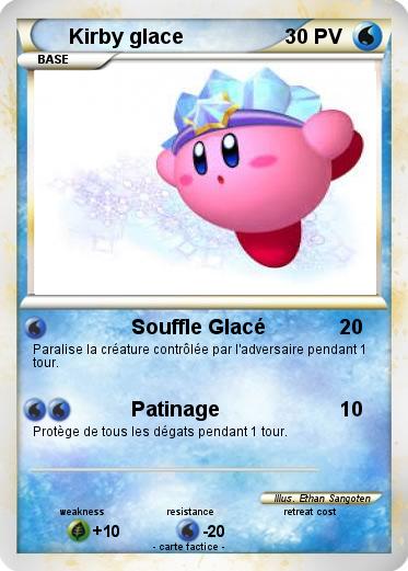 Pokemon Kirby glace