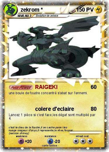 Pokemon zekrom *