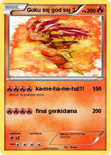 Pokemon Goku ssj god ssj 3