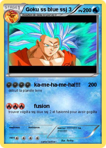 Pokemon Goku ss blue ssj 3