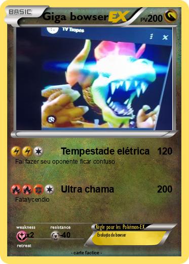 Pokemon Giga bowser