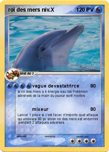Pokemon roi des mers niv.X