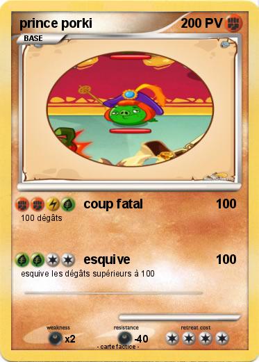 Pokemon prince porki