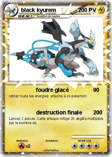 Pokemon black kyurem