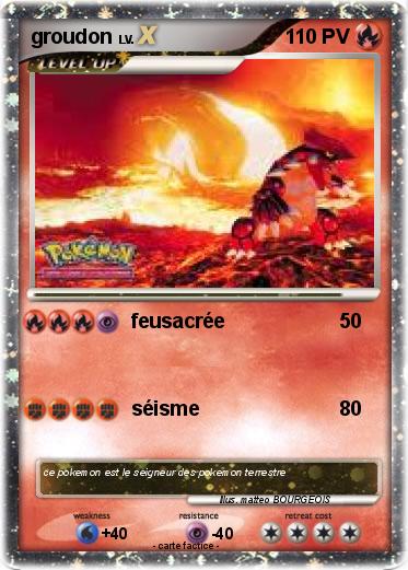 Pokemon groudon