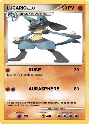 Pokemon LUCARIO