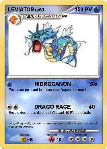 Pokemon LEVIATOR
