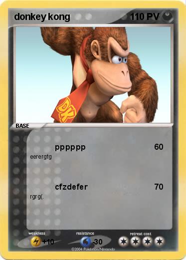 Pokemon donkey kong