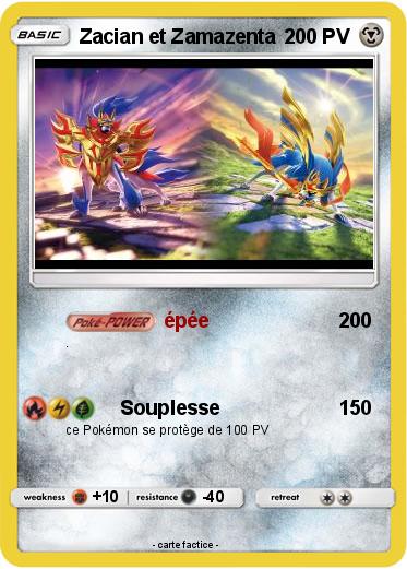 Pokemon Zacian et Zamazenta