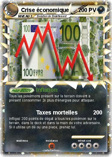 Pokemon Crise économique