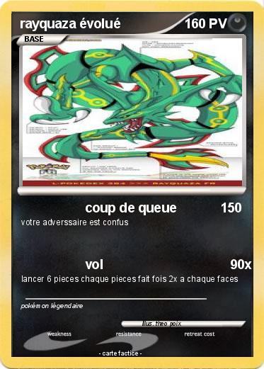 Pokemon rayquaza évolué