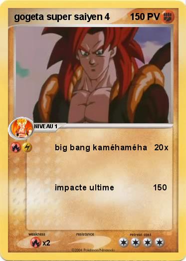 Pokemon gogeta super saiyen 4